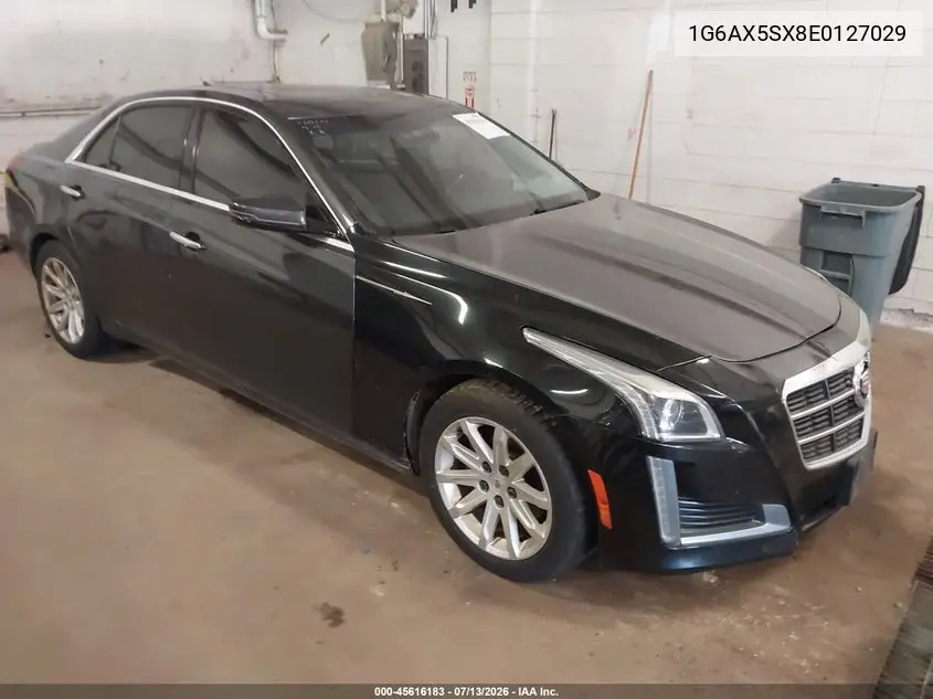 2014 Cadillac Cts Luxury VIN: 1G6AX5SX8E0127029 Lot: 45616183