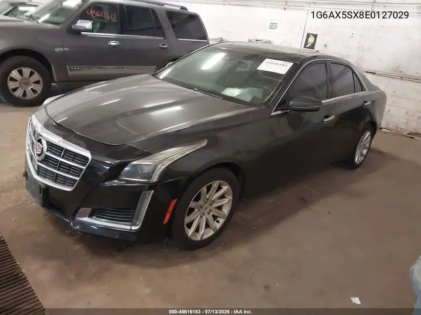 2014 Cadillac Cts Luxury VIN: 1G6AX5SX8E0127029 Lot: 45616183