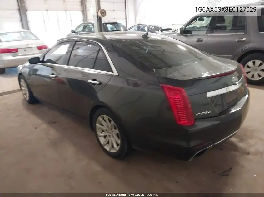 2014 Cadillac Cts Luxury VIN: 1G6AX5SX8E0127029 Lot: 45616183