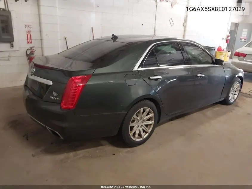 2014 Cadillac Cts Luxury VIN: 1G6AX5SX8E0127029 Lot: 45616183