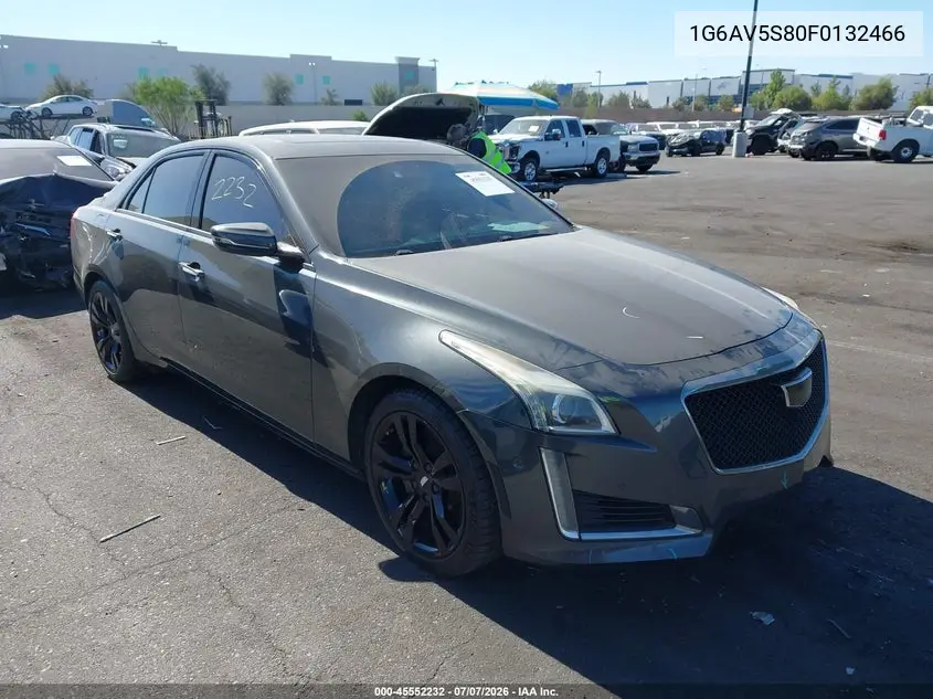 2015 Cadillac Cts Vsport Premium VIN: 1G6AV5S80F0132466 Lot: 45552232