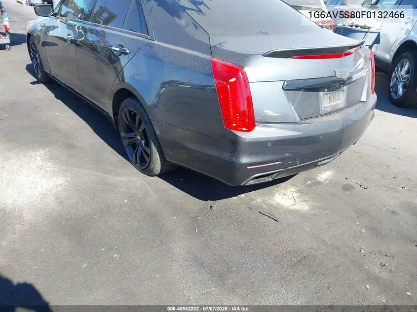 2015 Cadillac Cts Vsport Premium VIN: 1G6AV5S80F0132466 Lot: 45552232