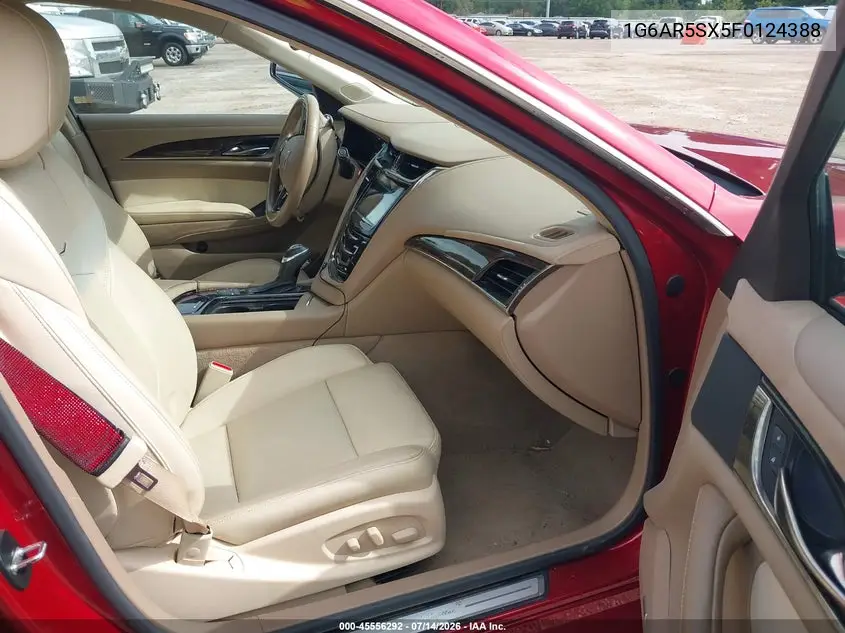 2015 Cadillac Cts Luxury VIN: 1G6AR5SX5F0124388 Lot: 45556292