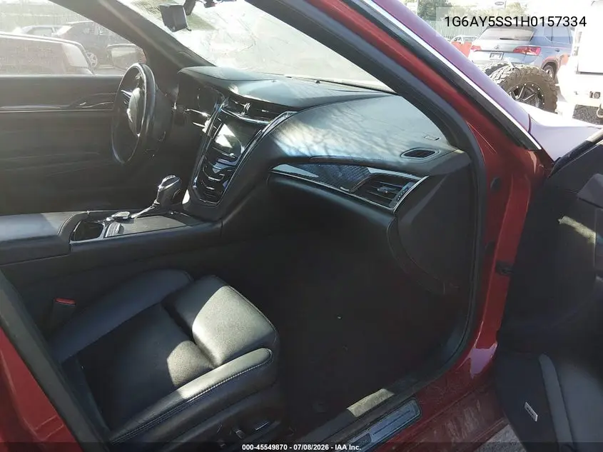 2017 Cadillac Cts Premium Luxury VIN: 1G6AY5SS1H0157334 Lot: 45549870