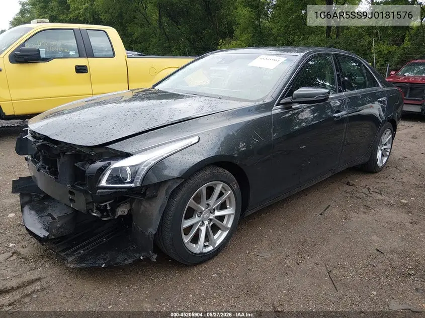 2018 Cadillac Cts Luxury VIN: 1G6AR5SS9J0181576 Lot: 45205904