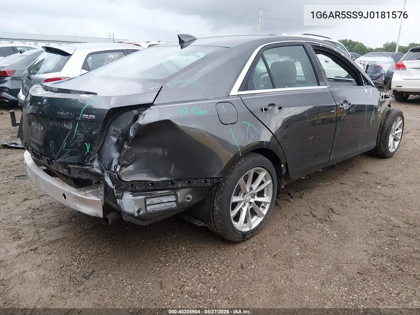 2018 Cadillac Cts Luxury VIN: 1G6AR5SS9J0181576 Lot: 45205904