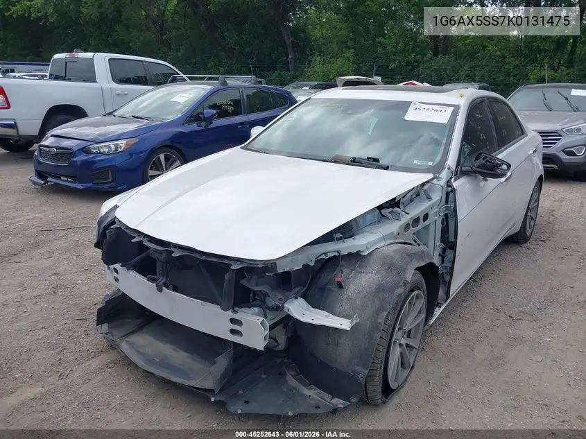 2019 Cadillac Cts Luxury VIN: 1G6AX5SS7K0131475 Lot: 45252643