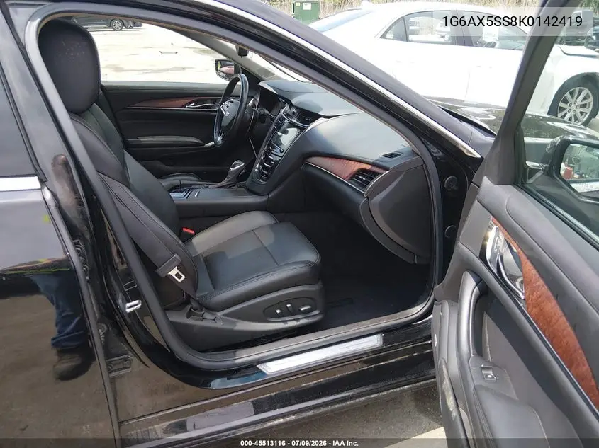 2019 Cadillac Cts Luxury VIN: 1G6AX5SS8K0142419 Lot: 45513116