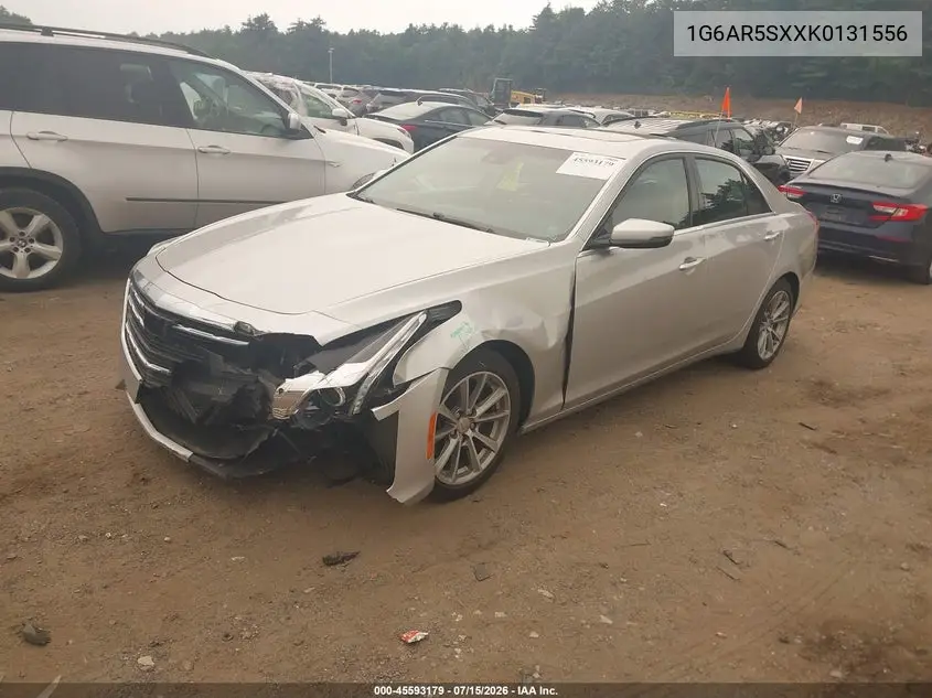 2019 Cadillac Cts Luxury VIN: 1G6AR5SXXK0131556 Lot: 45593179
