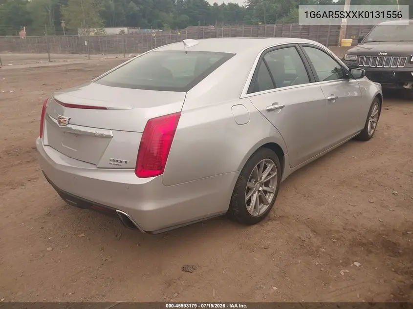 2019 Cadillac Cts Luxury VIN: 1G6AR5SXXK0131556 Lot: 45593179