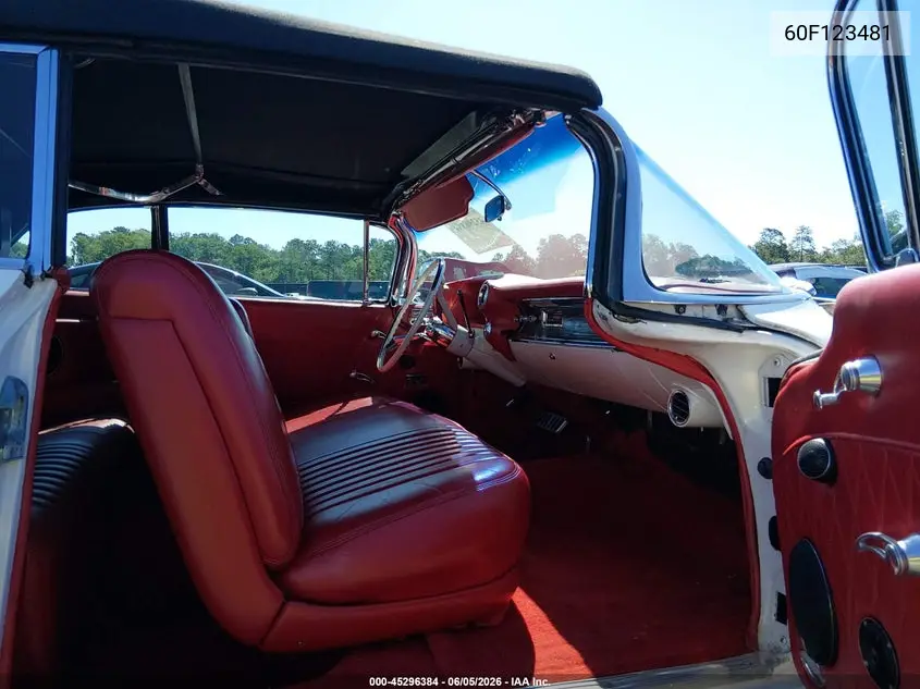 1960 Cadillac Deville VIN: 60F123481 Lot: 45296384
