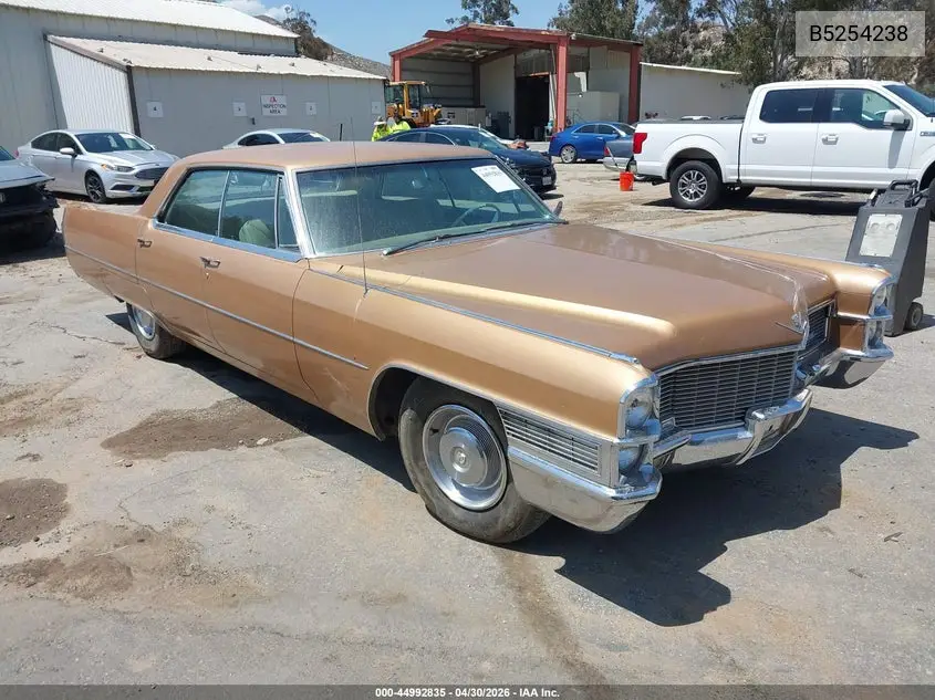 1965 Cadillac Deville VIN: B5254238 Lot: 44992835