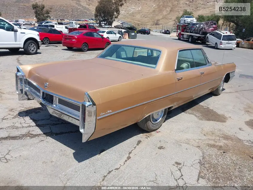 1965 Cadillac Deville VIN: B5254238 Lot: 44992835