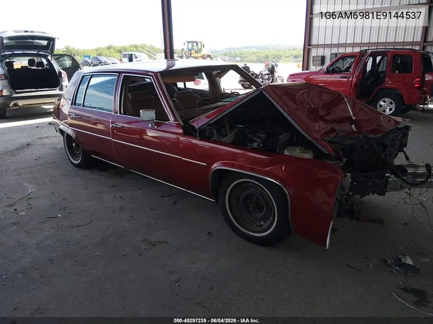 1984 Cadillac Deville VIN: 1G6AM6981E9144537 Lot: 45297235