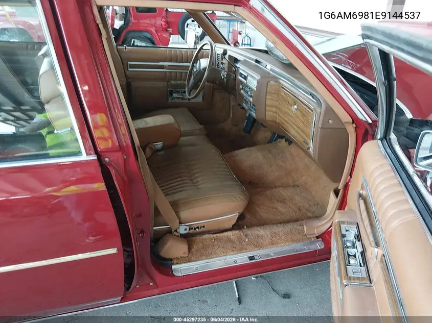 1984 Cadillac Deville VIN: 1G6AM6981E9144537 Lot: 45297235