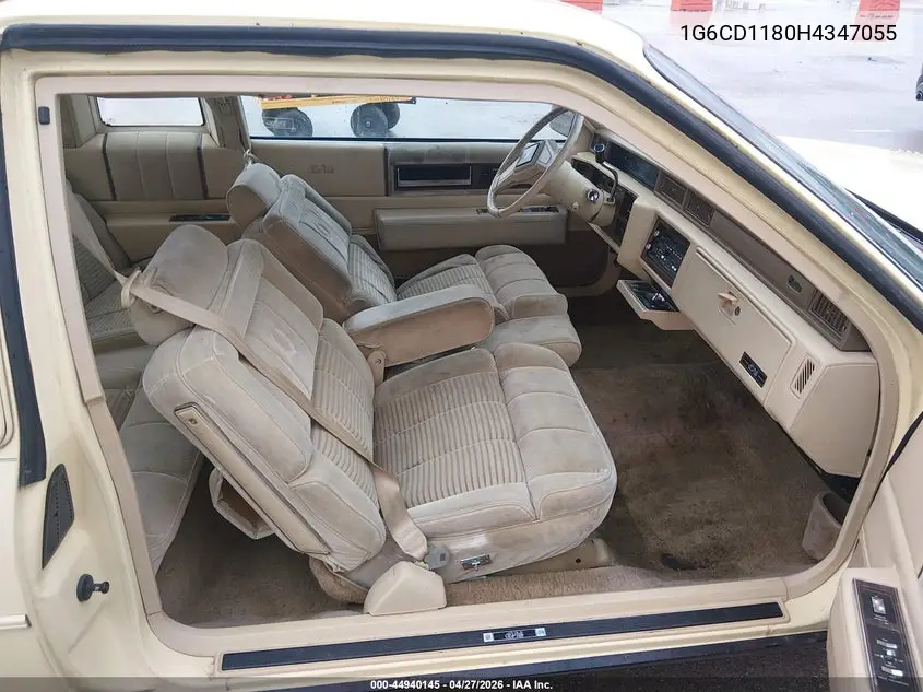 1987 Cadillac Deville VIN: 1G6CD1180H4347055 Lot: 44940145