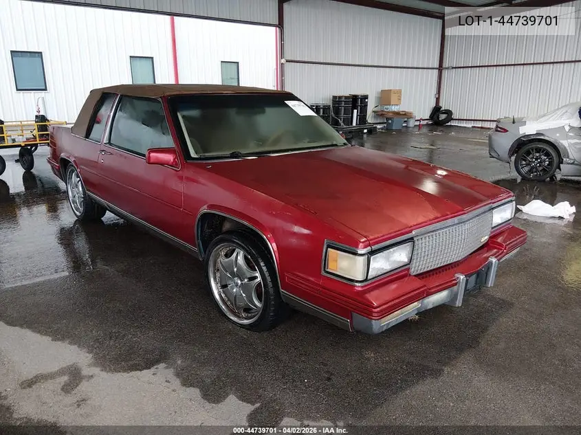 1988 Cadillac Deville VIN: 1G6CD1152J4265730 Lot: 44739701