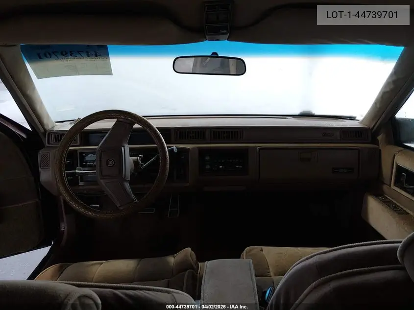1988 Cadillac Deville VIN: 1G6CD1152J4265730 Lot: 44739701