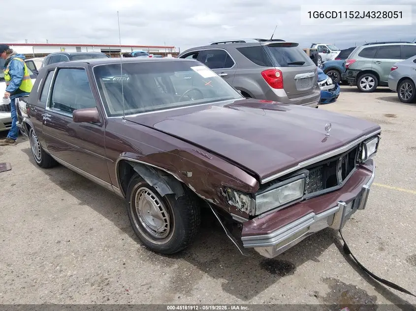 1988 Cadillac Deville VIN: 1G6CD1152J4328051 Lot: 45161912