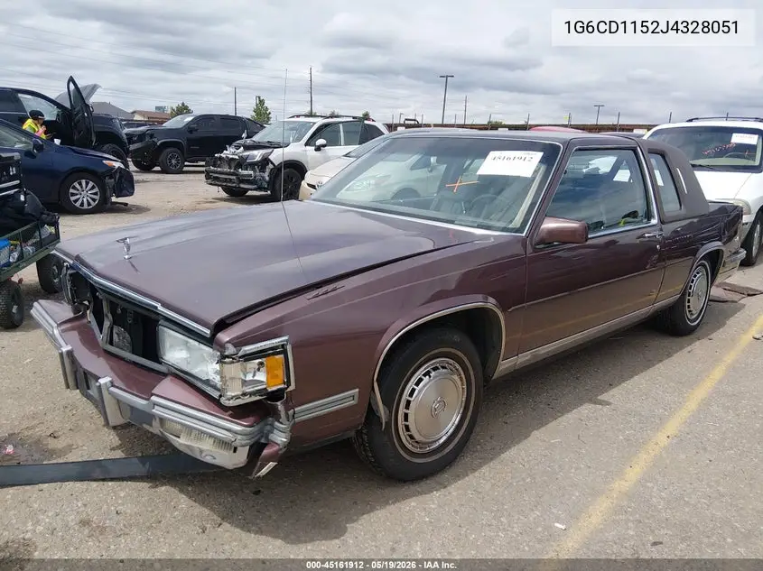 1988 Cadillac Deville VIN: 1G6CD1152J4328051 Lot: 45161912