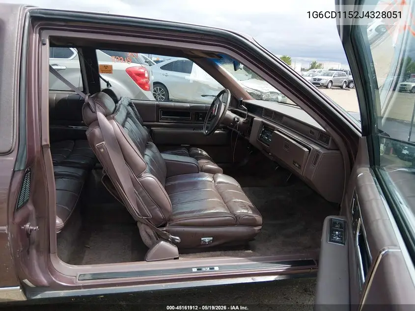 1988 Cadillac Deville VIN: 1G6CD1152J4328051 Lot: 45161912