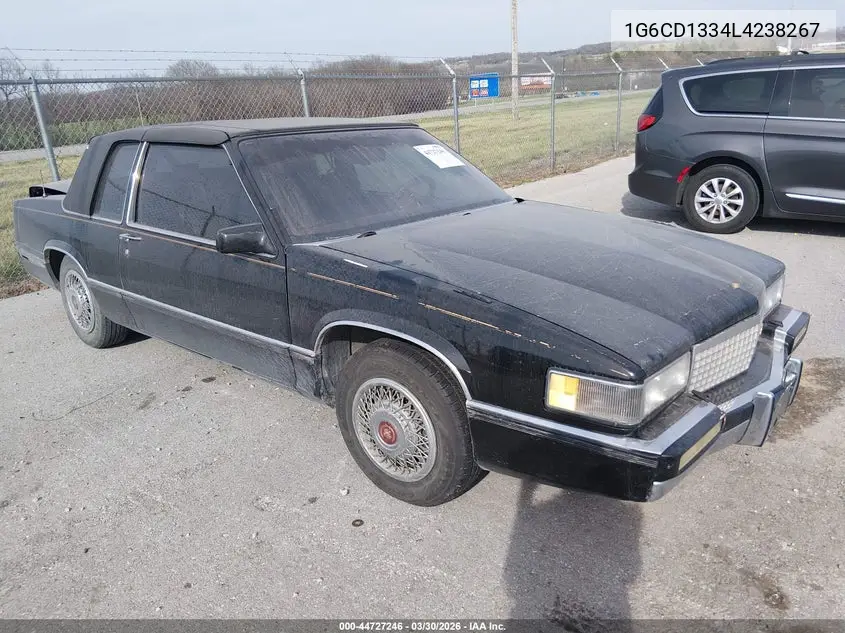 1990 Cadillac Deville VIN: 1G6CD1334L4238267 Lot: 44727246