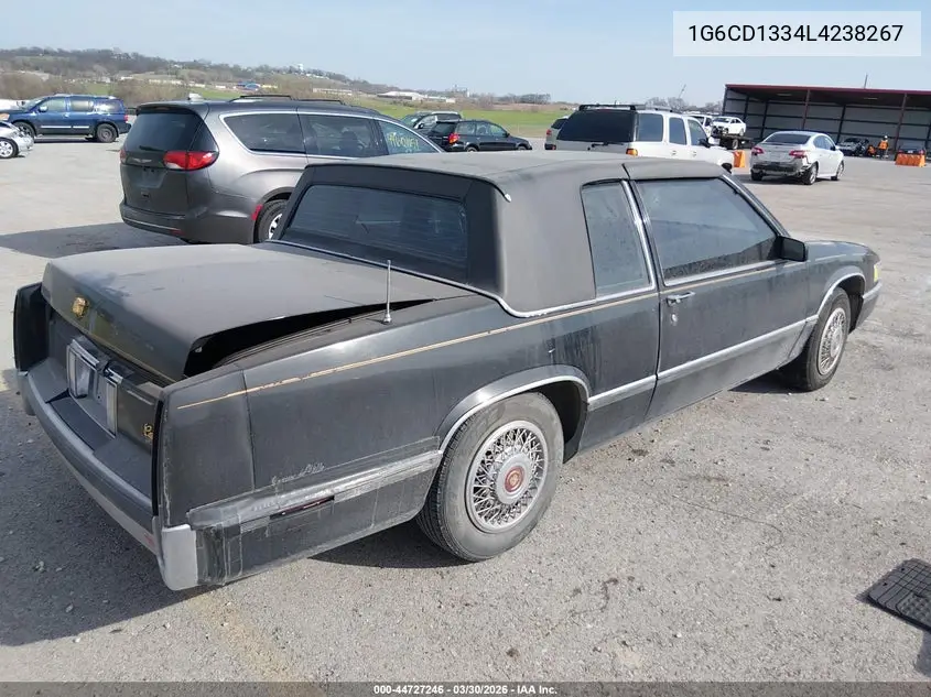 1990 Cadillac Deville VIN: 1G6CD1334L4238267 Lot: 44727246