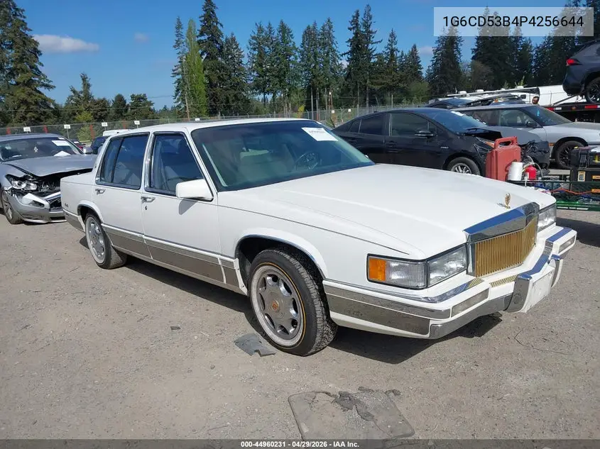 1993 Cadillac Deville VIN: 1G6CD53B4P4256644 Lot: 44960231