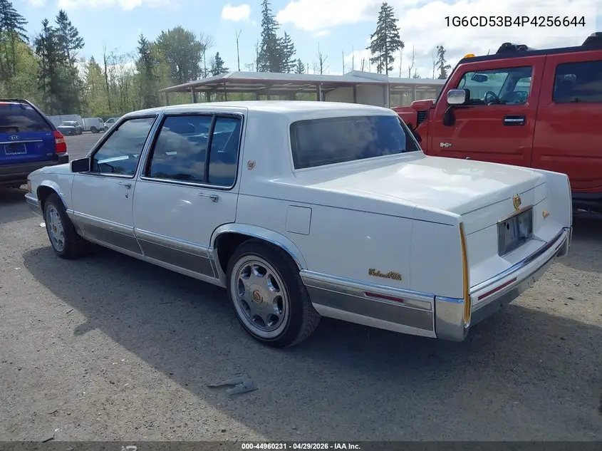 1993 Cadillac Deville VIN: 1G6CD53B4P4256644 Lot: 44960231