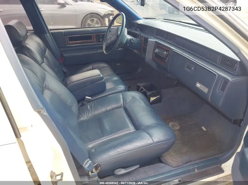 1993 Cadillac Deville VIN: 1G6CD53B2P4287343 Lot: 45368342