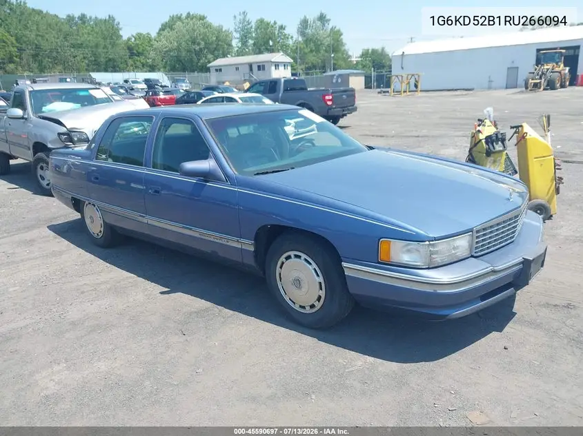 1994 Cadillac Deville VIN: 1G6KD52B1RU266094 Lot: 45590697