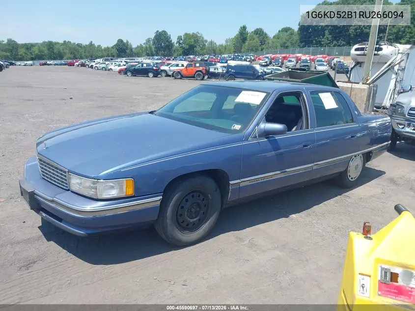 1994 Cadillac Deville VIN: 1G6KD52B1RU266094 Lot: 45590697
