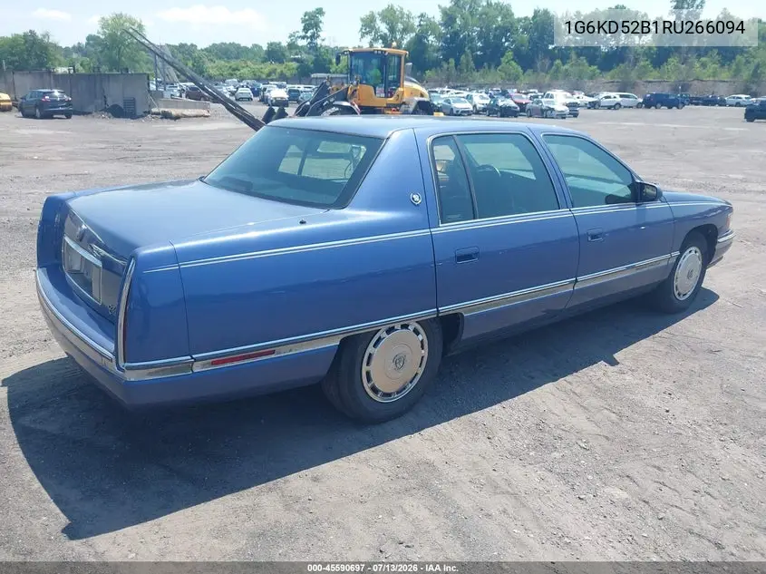 1994 Cadillac Deville VIN: 1G6KD52B1RU266094 Lot: 45590697
