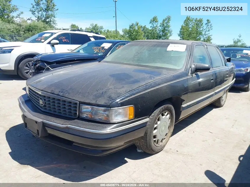1995 Cadillac Deville Concours VIN: 1G6KF52Y4SU252324 Lot: 45459775