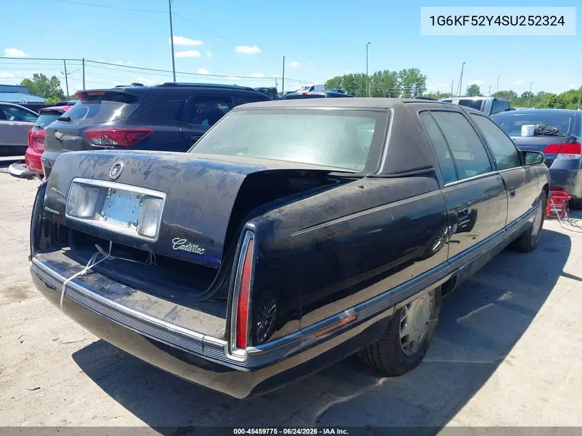 1995 Cadillac Deville Concours VIN: 1G6KF52Y4SU252324 Lot: 45459775