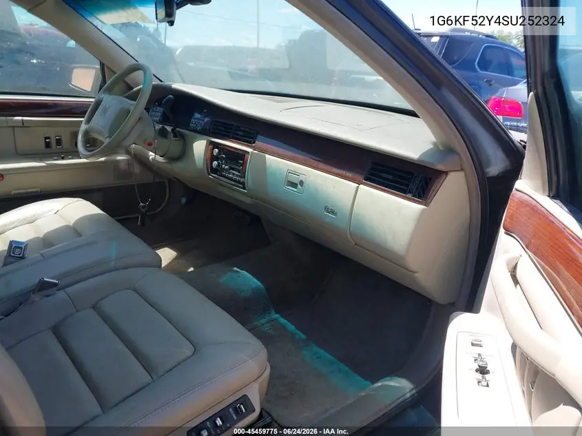 1995 Cadillac Deville Concours VIN: 1G6KF52Y4SU252324 Lot: 45459775