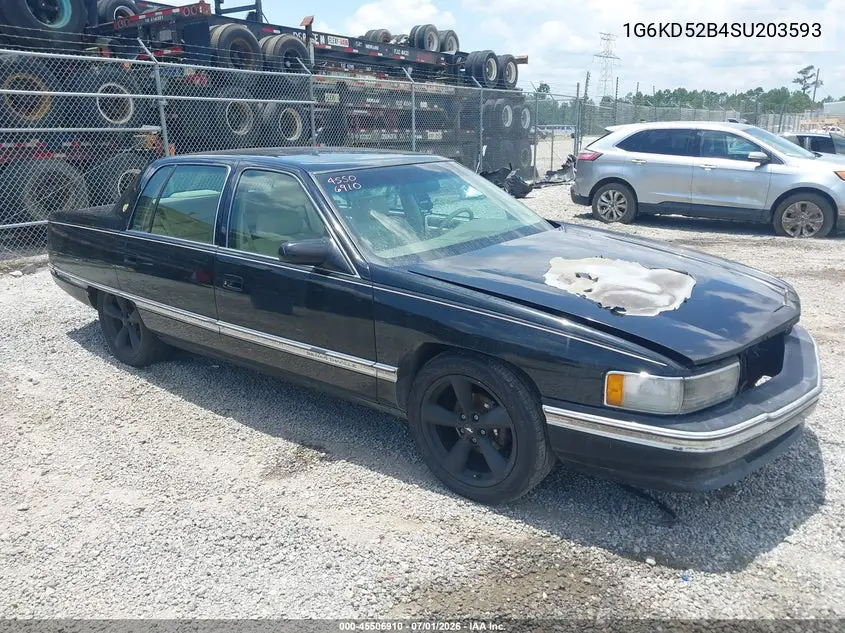 1995 Cadillac Deville VIN: 1G6KD52B4SU203593 Lot: 45506910