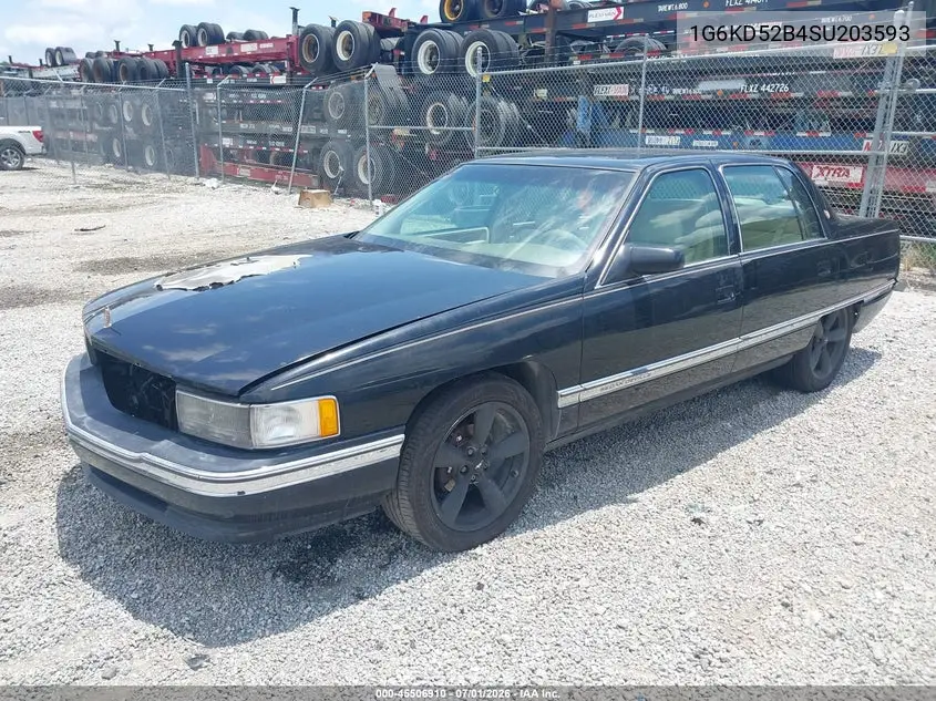 1995 Cadillac Deville VIN: 1G6KD52B4SU203593 Lot: 45506910