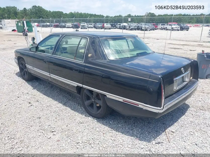 1995 Cadillac Deville VIN: 1G6KD52B4SU203593 Lot: 45506910