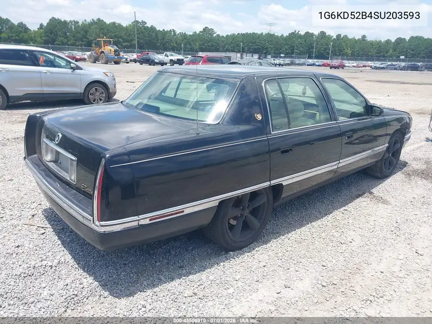 1995 Cadillac Deville VIN: 1G6KD52B4SU203593 Lot: 45506910
