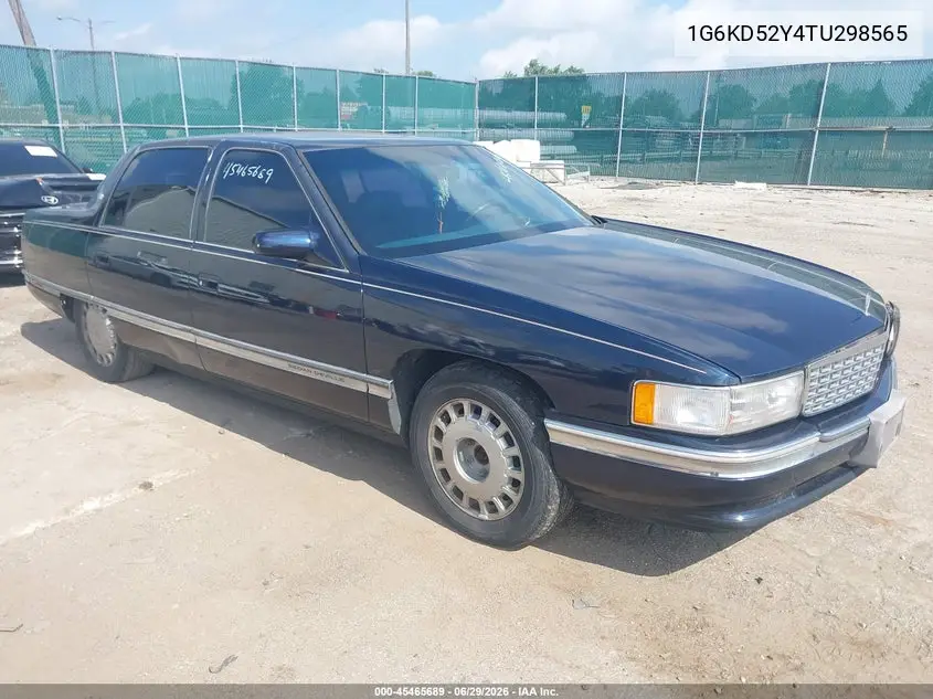 1996 Cadillac Deville VIN: 1G6KD52Y4TU298565 Lot: 45465689