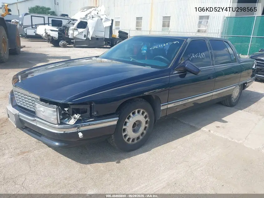 1996 Cadillac Deville VIN: 1G6KD52Y4TU298565 Lot: 45465689