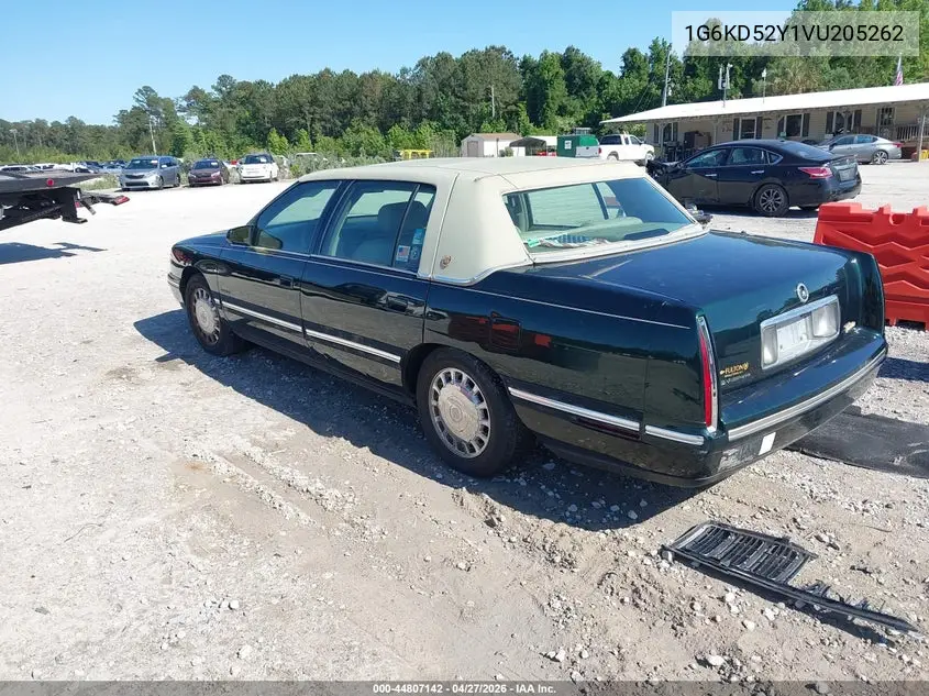 1997 Cadillac Deville Standard VIN: 1G6KD52Y1VU205262 Lot: 44807142