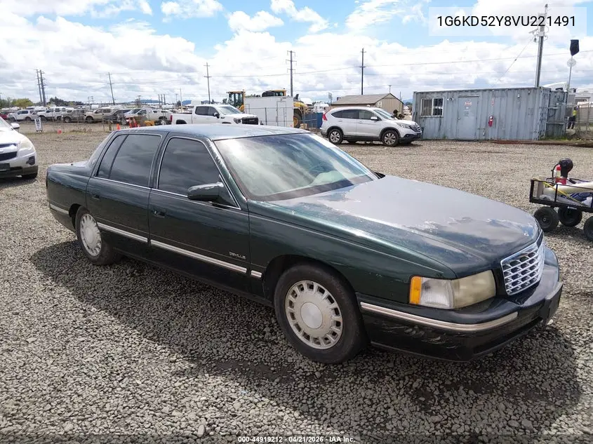 1997 Cadillac Deville Standard VIN: 1G6KD52Y8VU221491 Lot: 44919212