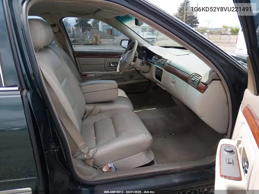 1997 Cadillac Deville Standard VIN: 1G6KD52Y8VU221491 Lot: 44919212