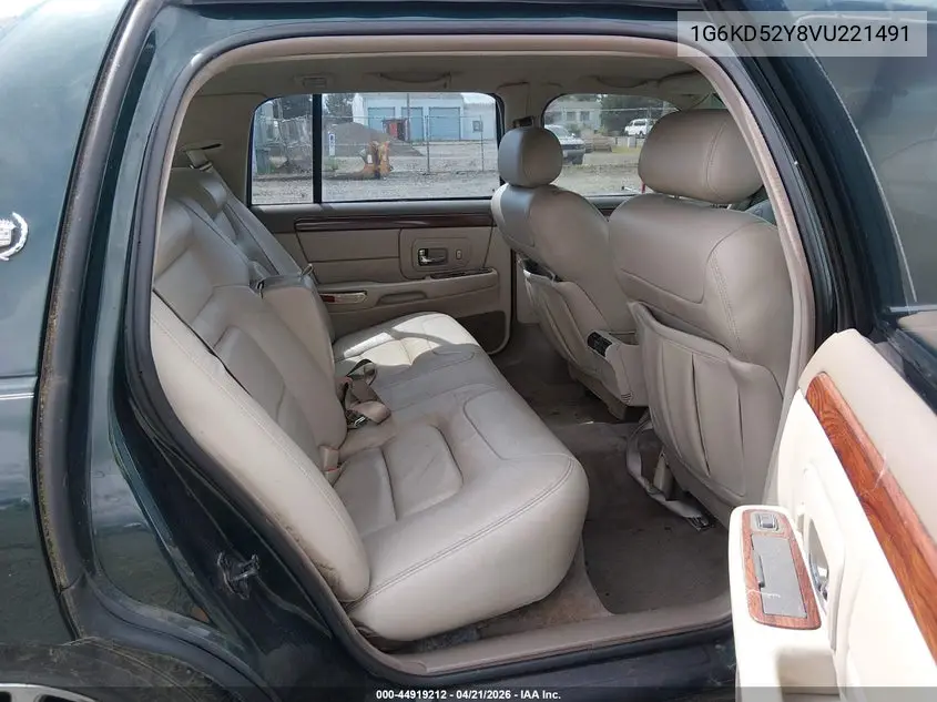 1997 Cadillac Deville Standard VIN: 1G6KD52Y8VU221491 Lot: 44919212