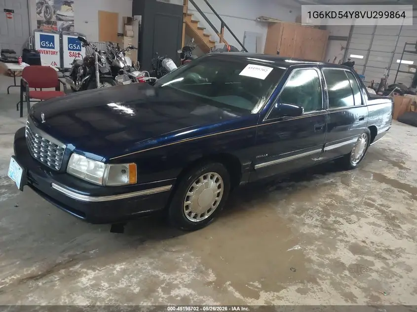 1997 Cadillac Deville Standard VIN: 1G6KD54Y8VU299864 Lot: 45195702