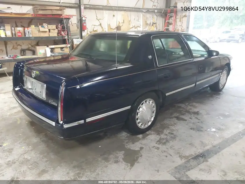1997 Cadillac Deville Standard VIN: 1G6KD54Y8VU299864 Lot: 45195702