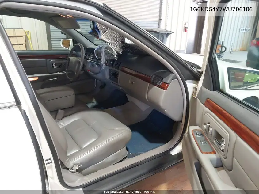 1998 Cadillac Deville Standard VIN: 1G6KD54Y7WU706106 Lot: 44626559