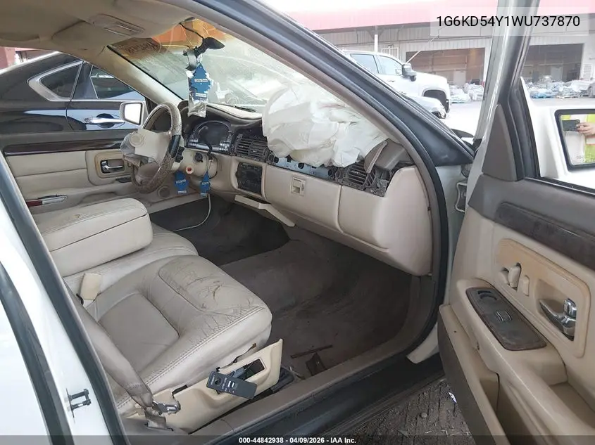 1998 Cadillac Deville Standard VIN: 1G6KD54Y1WU737870 Lot: 44842938